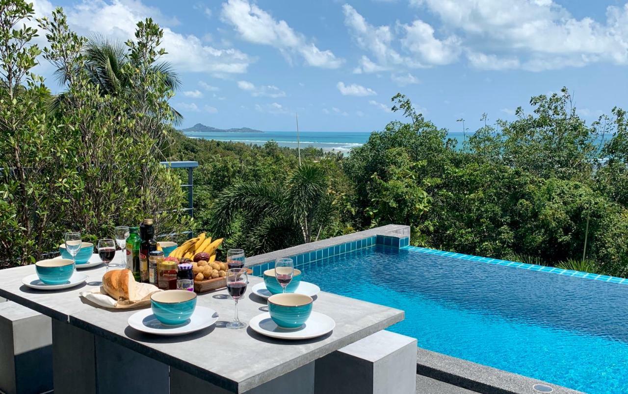 Ko Samui Seaview Pool Villa Seren With Car Laem Set Beach 외부 사진